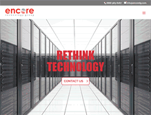 Tablet Screenshot of encoretg.com
